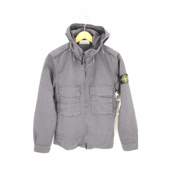 ストーンアイランド Stone Island 卓越 マウンテンジャケット メンズ 中古 ジップフーデッドブルゾン サイズjpn S ブランド古着バズストア