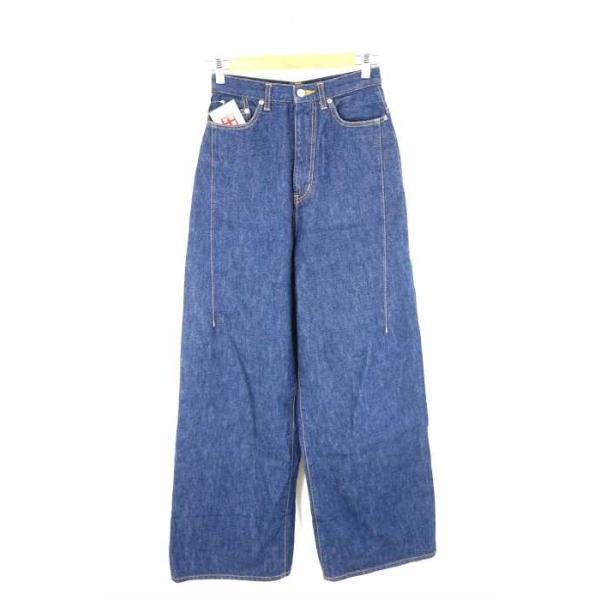 ネーム Name デニムパンツ メンズ サイズjpn 1 ハイウエストワイドデニムパンツ 中古 ブランド古着