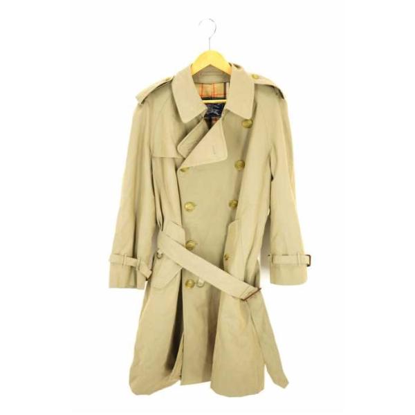 バーバリーズ Burberrys トレンチコート 専門店 メンズ サイズ165 中古 裏地ノバチェック ブランド古着バズストア