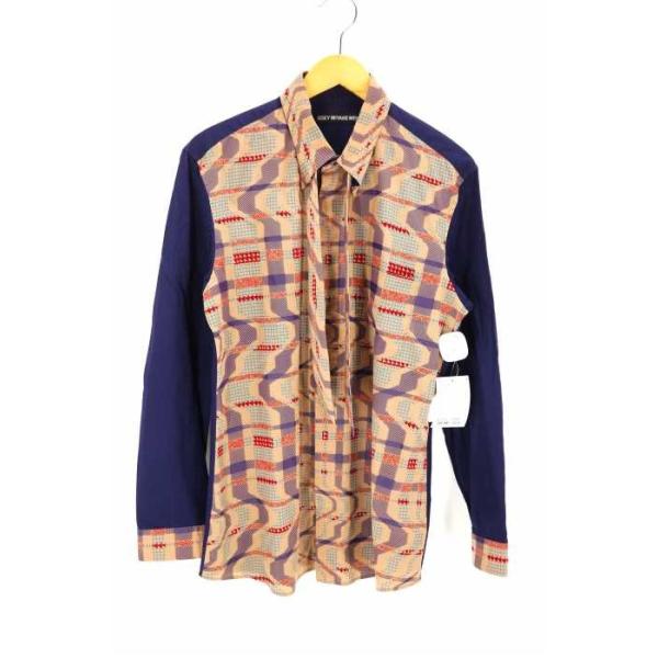 イッセイミヤケメン Issey Miyake Men シャツ メンズ サイズjpn 3 15aw 総柄比翼シャツ