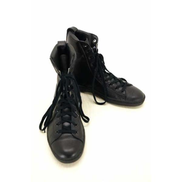 ワイズフォーメン Y S For Men スニーカー サイズjpn 3 フェイクレザーハイカットスニーカー 国内送料無料 メンズ 中古 ブランド 古着バズストア