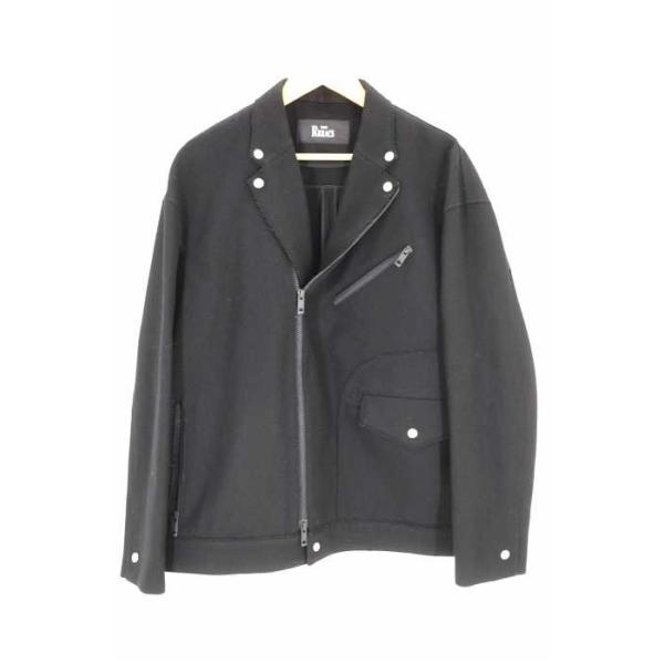 ザリラクス Reracs ライダースジャケット メンズ ブランド古着バズストア 商舗 サイズ表記無 ウールダブルライダースジャケット中古