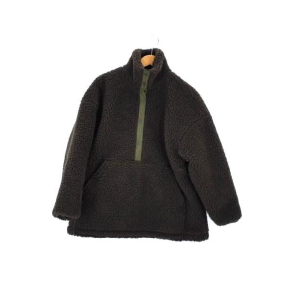 ブラックバイマウジー BLACK by moussy boa pullover jacket ブルゾン