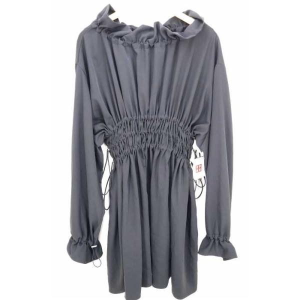エムエムシックス メゾンマルジェラ Mm6 Maison Margiela サイズimport M レディース ドローコードオフ ワンピース 17aw 記念日