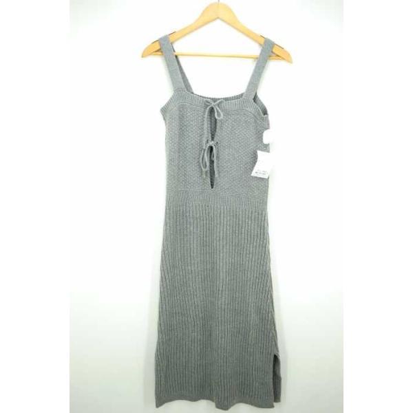 クリスプ Crisp キャミワンピース レディース サイズfree Back Ribbon Knit Cami Onepiece 中古 ブランド古着バ ブランド古着販売のbazzstore 通販 Yahoo ショッピング