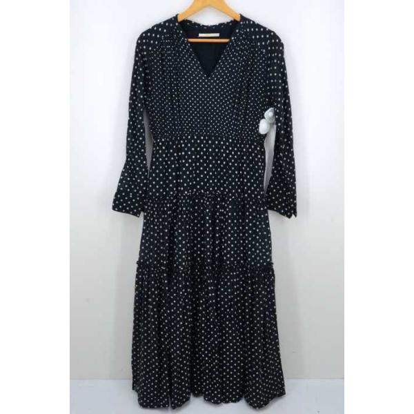 ヌキテパ Ne Quittez Pas ワンピース レディース サイズfree 19aw Cotton Long Dot Gather 海外輸入 中 Dress