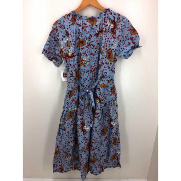 ピンクハウス Pink House チェリー うさぎ総柄ワンピース 中古 ブランド古着バズストア オリジナル 0622 レディース