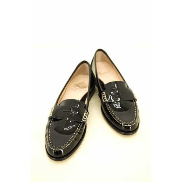 パラブーツ Paraboot Versailles ヴェルサイユ エナメル ローファー 公式サイト 0708 中古 3 レディース ブランド古着バズストア