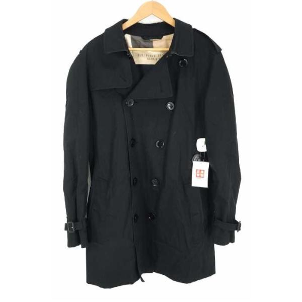 新作販売 バーバリーブリット Burberry Brit 裏地チェックトレンチコート 中古 メンズ 0314 ブランド古着バズストア