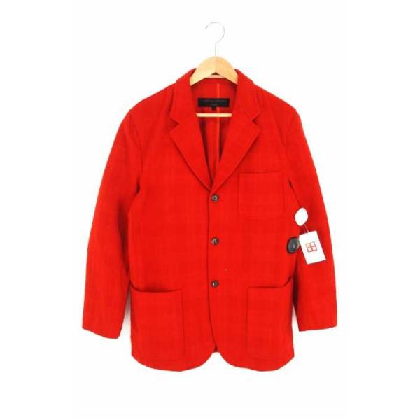 メンズテーラード ブレザー コムデギャルソンオム Comme Des Garcons 0215 未使用品 中古 Homme ブランド古着バズストア サイズjp