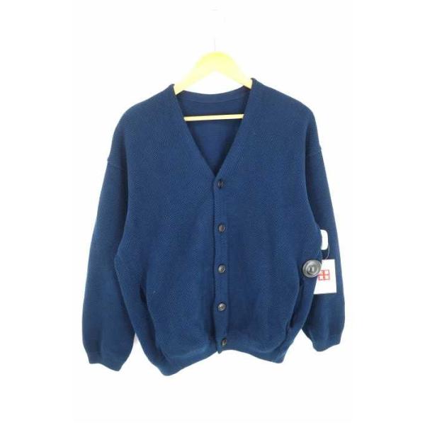 クレプスキュール Crepuscule Moss Stitch Cardigan メンズ 0630 訳ありセール 格安 カーディガン 中古 ブランド古着バズストア