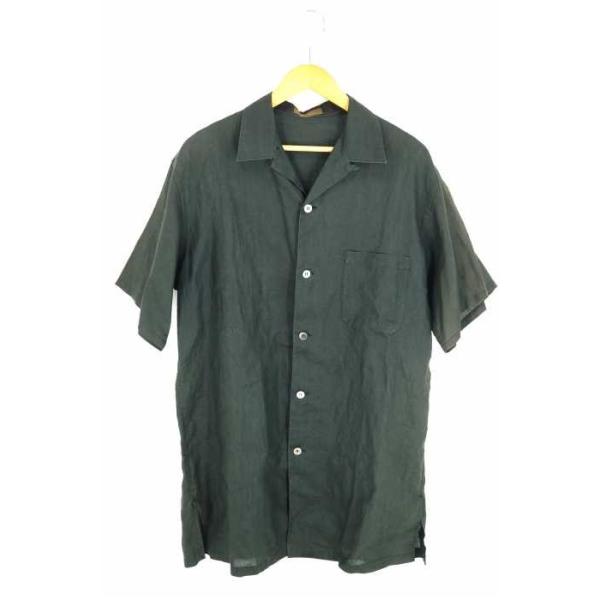 ワイズフォーメン Ys For Men 99aw リネンオープンカラーシャツ 200630 メンズ ブランド古着バズストア 5 大好評 中古