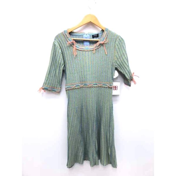 パメオポーズ Pameo Pose Glitter Knit Dressラメ糸リブニット ワンピース レディース M 中古 Dejapan Bid And Buy Japan With 0 Commission