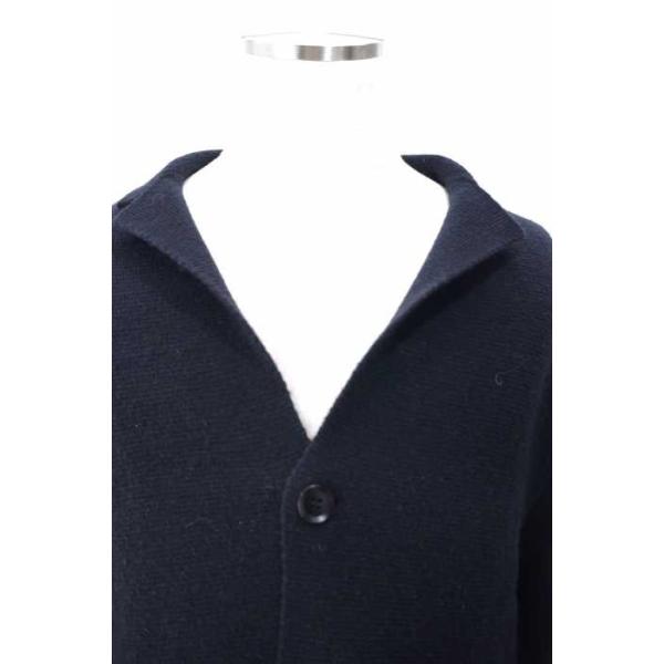 ヨウジヤマモトプールオム Yohji お金を節約 Yamamoto Pour Homme カーディガン 変形ロングカーディガン 中古 ブランド古 メンズ サイズ3