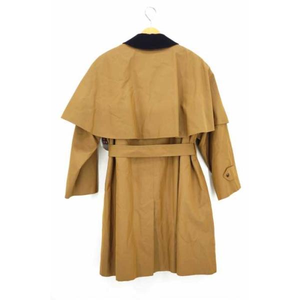 バーバリーズ Burberrys ステンカラーコート レディース サイズ9ar 中古 ライナー付きフロックコート ブランド古着バズストア ケープ 14 永遠の定番モデル