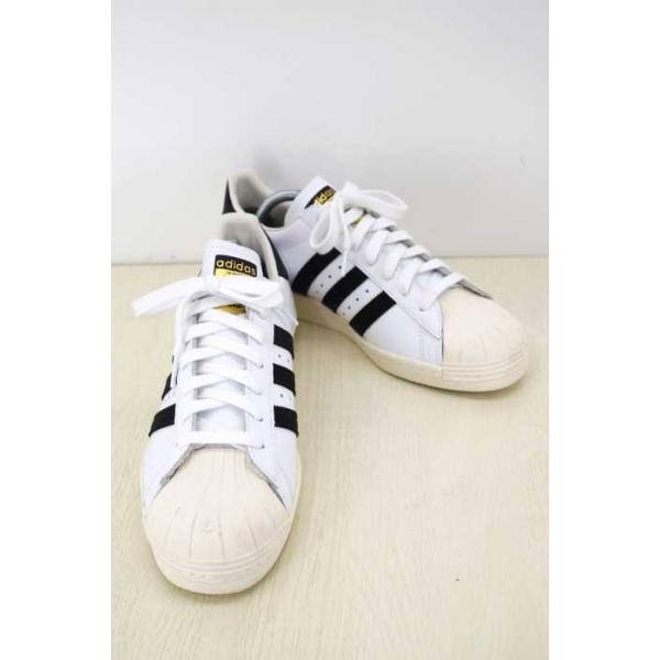 世界の人気ブランド アディダスオリジナルス Adidas Originals 80s スーパースター スニーカー ブランド古着バズストア 2 中古 0630 メンズ