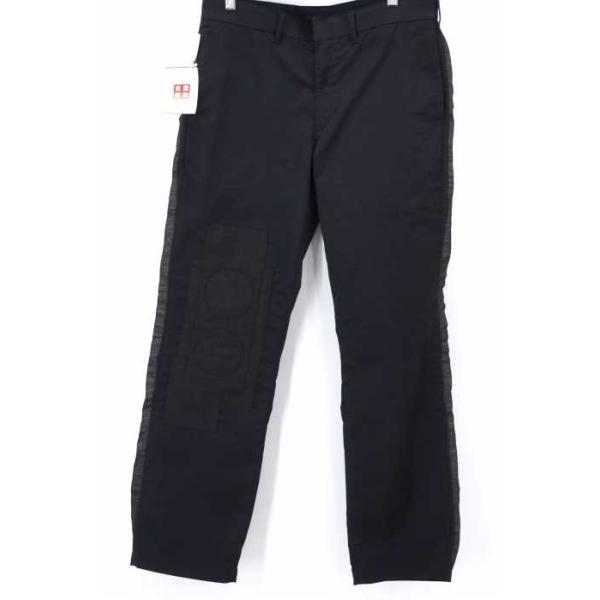 人気激安 オールモストブラック Almostblack Wide Tuck Pants ワイドタックパンツ ブランド古着バズストア メンズ 中古 0630