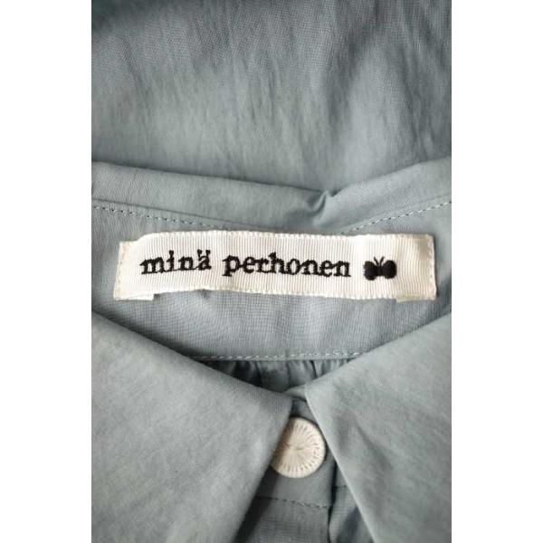 ミナペルホネン Mina Perhonen シャツワンピース レディース サイズjpn 42 ブランド ワイドシャツワンピース 中古 テラ Terra 予約販売品