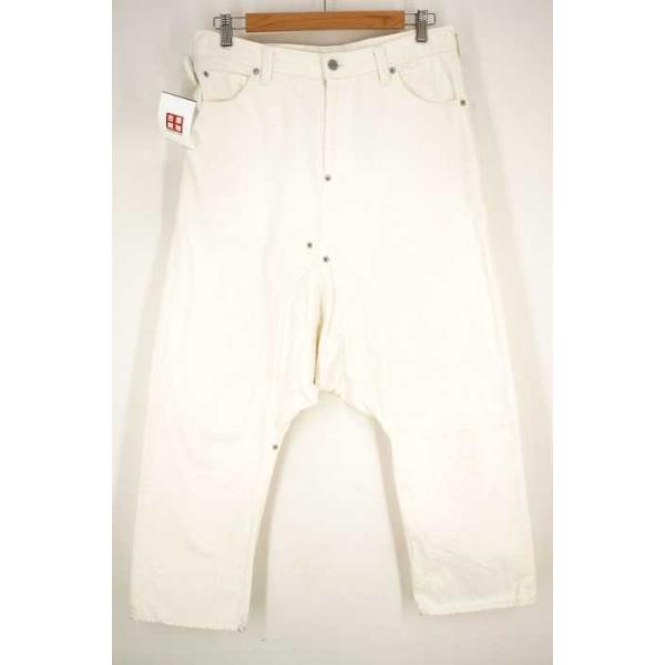 ガンリュウ Ganryu デニムパンツ メンズ マーケティング サイズjpn M Ad14 中古 サルエルデニムパンツ ブランド 古着バズストア