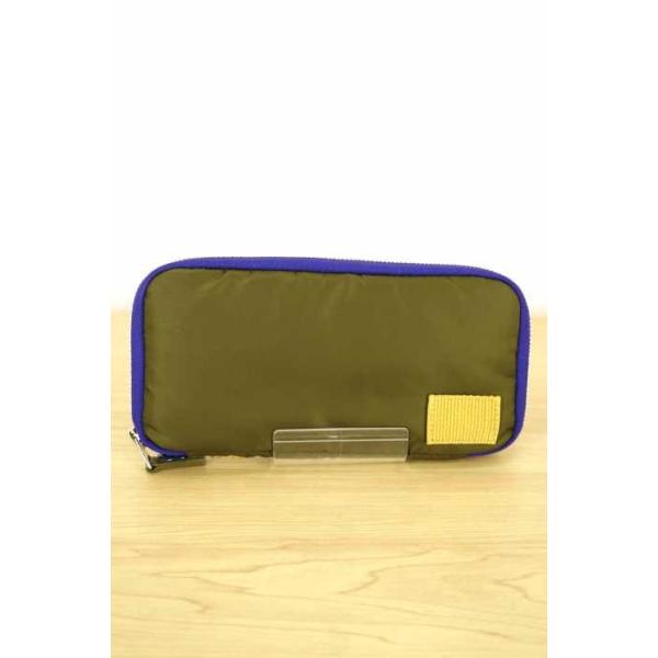 ポーターサカイ PORTER × sacai ナイロン長財布 メンズ 中古