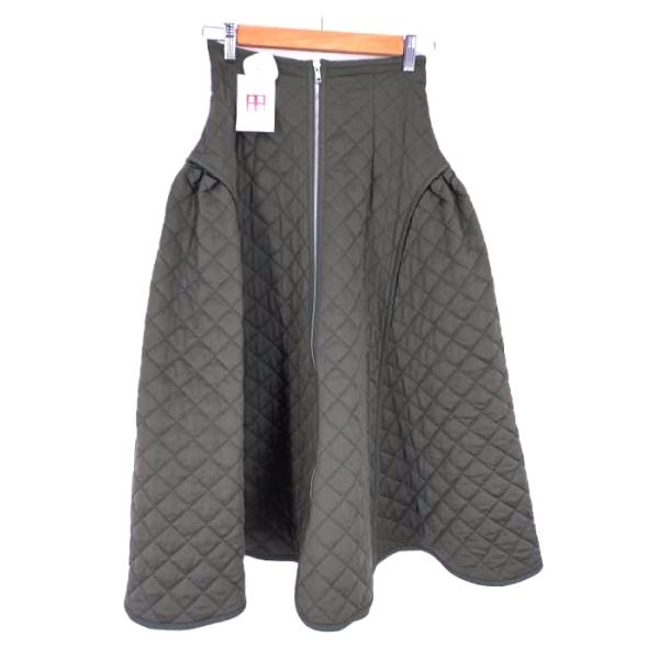 ファーファー furfur キルティングデザインスカート レディース FREE  