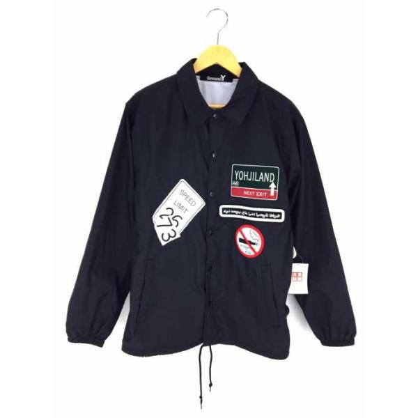 税込 グラウンドワイ ヨウジヤマモト Ground Y Yohji Yamamoto 中古 ナイロンジャケット メンズ ブランド 古着バズストア