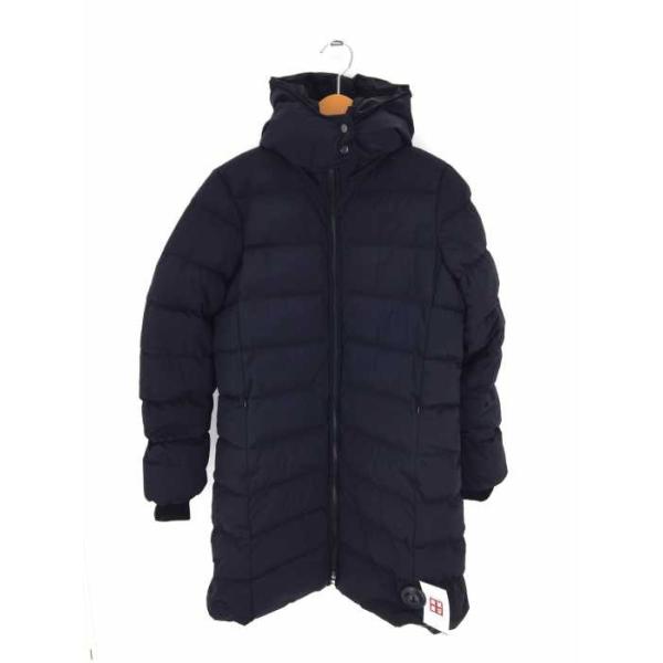 レディースダウンコート ラコステ Lacoste サイズjpn 40 タフタ ロングダウンコート ふるさと割 中古 ブランド古着バズストア