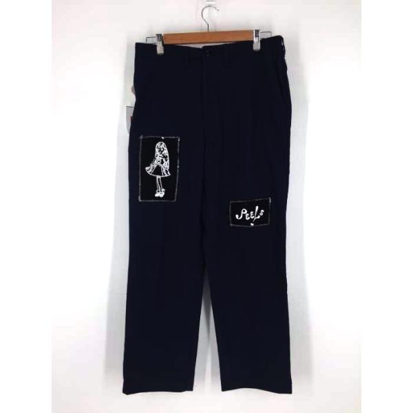 ピールズ PEELS Patch Work Paints ワークパンツ メンズ L 中古 古着