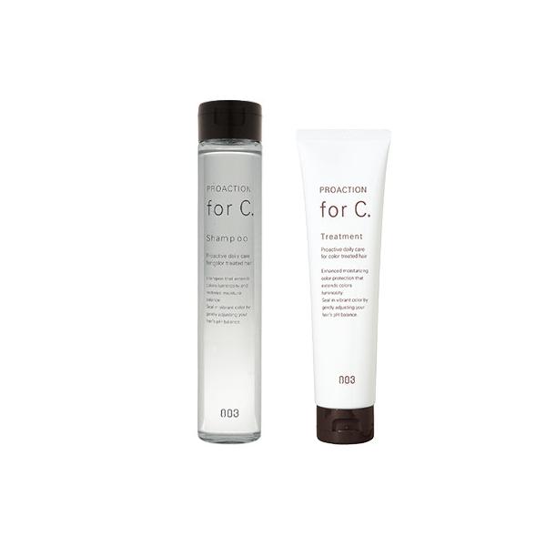 ナンバースリー 003 forC. プロアクション フォーシー シャンプー 170ml & トリートメント 150g セット