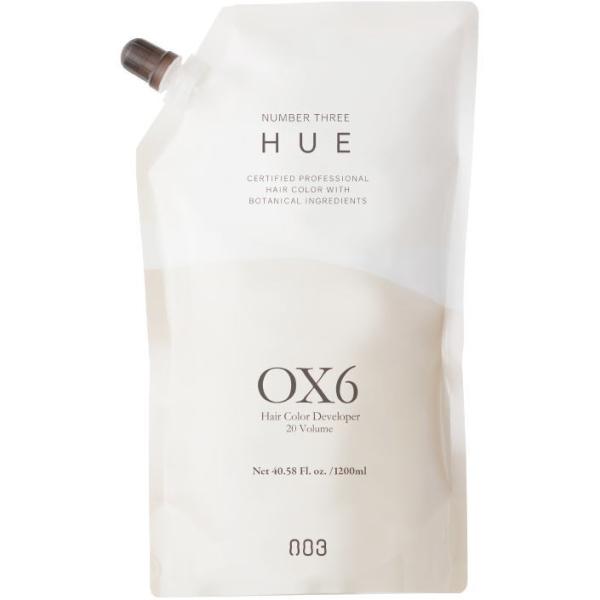 ✨未使用・保管品！✨ナンバースリー　HUE/ヒュウ　ヘアカラー剤 ナンバースリー 003 HUE ナンバースリーヒュウ OX6 1200ml 〈医薬部外