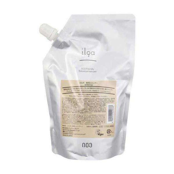 ナンバースリー 003 ミュリアム クリスタル イルガ 薬用シャンプー 500ml 詰替 医薬部外品