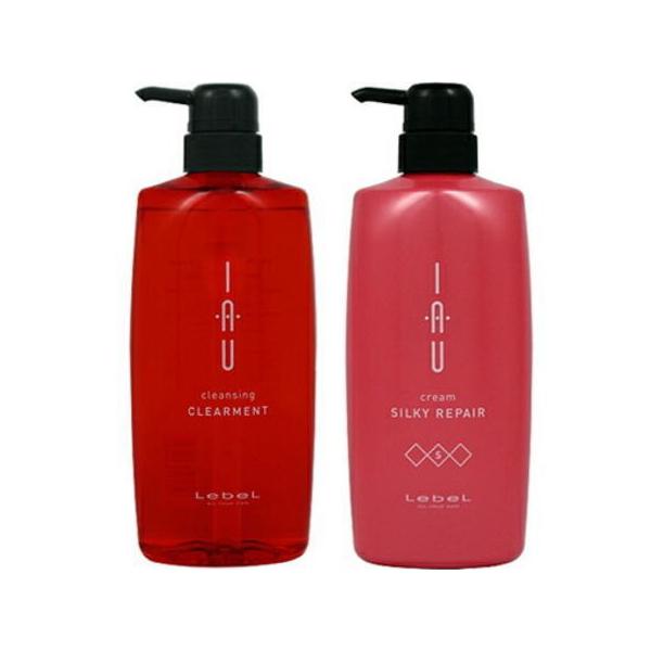 ルベル イオ クレンジング クリアメント シャンプー 600mL ＆ シルキーリペア ヘアトリートメント 600mL セット