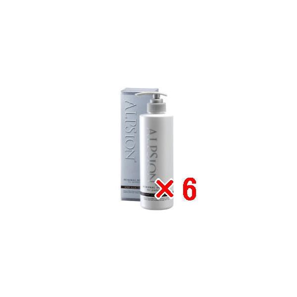 送料無料 アルピジョン ALPSION ／ イオン ヘア シャンプー H 490ml 6