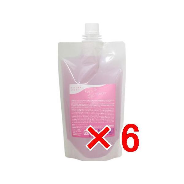 送料無料 コスメック ／ ナチュラルハート ケラファイ ジェルウォーター 400ml 6個 送料無料 コスメック ／ ナチュラルハート ケラファイ ジェル