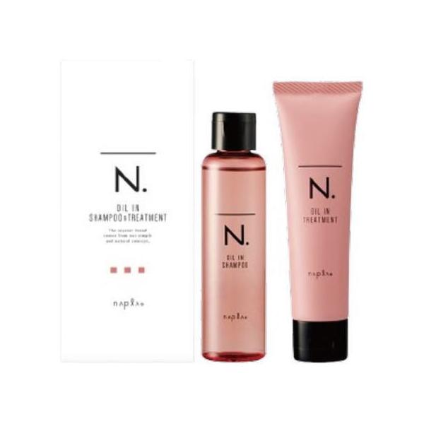 ナプラ N. エヌドット オイルイン シャンプー 80mL ＆トリートメント 65g ミニセット