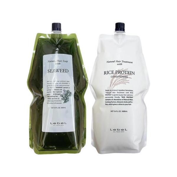 ルベル ナチュラル ヘア ソープ ウィズ SW 1600ml ＆ トリートメント