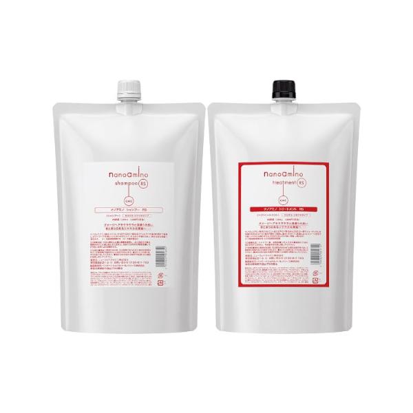 ニューウェイジャパン ナノアミノ シャンプー RS 1000ml ＆ トリートメント RS 1000g 詰替セット