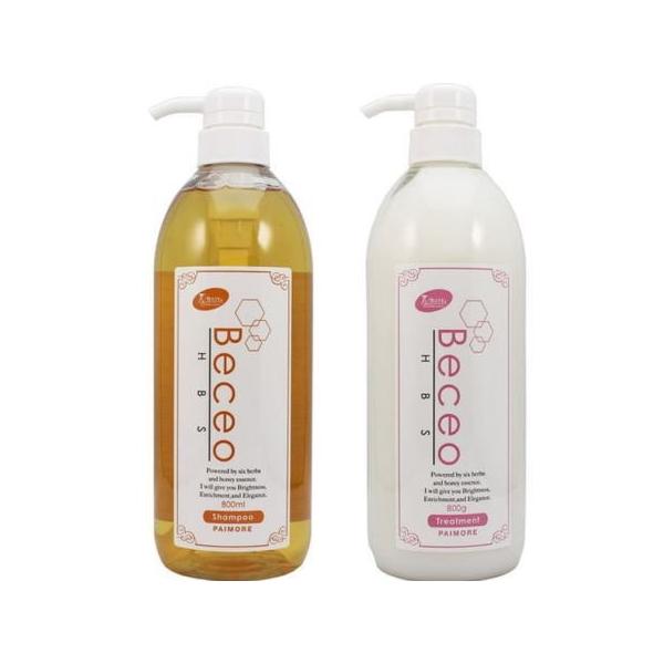 パイモア π more Beceo HBS ベセオエイチビーエス シャンプー 800mL &amp; トリートメント 800g セット