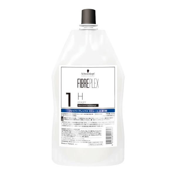 ★【送料無料】シュワルツコフ ／ ファイバープレックス ／ ストレート 1剤 H 400mL 【6個】 シュワルツコフ / ファイバープレックス ストレート 1剤 H 400mL : B.B