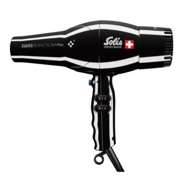 ソリス Solis / スイスパーフェクションプラス SD440PLB ブラック / 業務用 大好評のブリオンブローテクノロジー搭載!ドライヤー solis-SD440P ソリス Solis / スイスパーフェクションプラス SD440PLB ブラック 業務