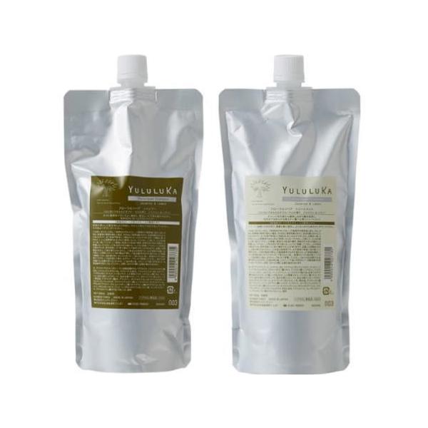 ナンバースリー 003 ／ ユルルカ フローラルリペア シャンプー 500ml ＆ フローラルリペア トリートメント 500g 詰替セット