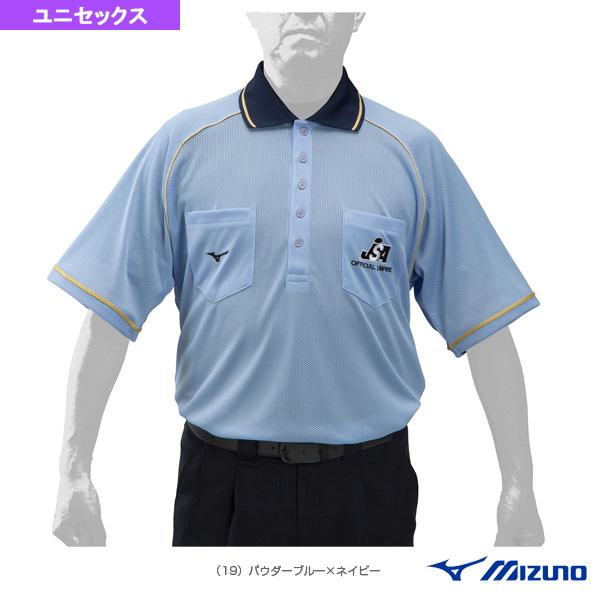 審判プロ本物Mizuno ブラック 半袖ジャケット 13 umpire iNPB MIZUNO（ミズノ） ソフトボールウェア『メンズ/ユニ』 JSA半袖シャツ