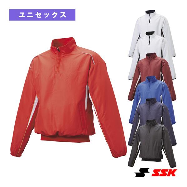 SSK発熱プレジャンハーフジップ中綿長袖
