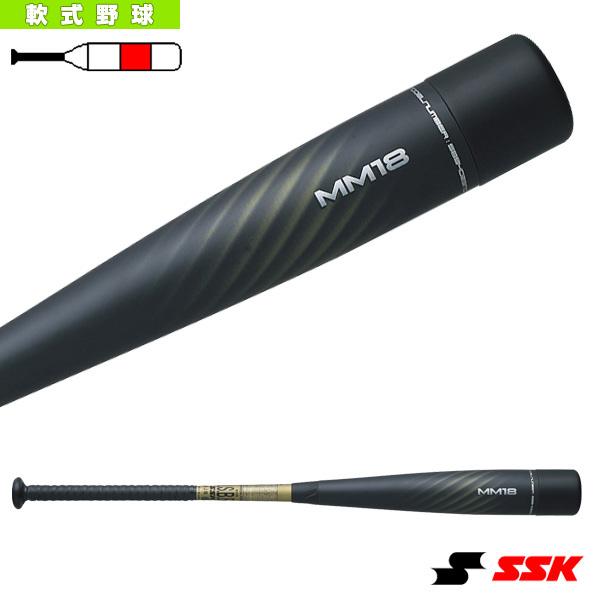 エスエスケイ 軟式野球バット MM18 ミドル/一般軟式FRP製バット(SBB4023MD) :ssk-sbb4023md:ベースボールプラザ 通販 SSK(エスエスケイ) 野球 軟式FRP製バット MM18 ミドルバランス SBB4023MD ブラック×ゴールド 84cm
