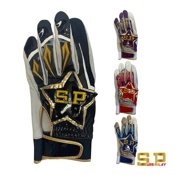 シュアプレイ（SURE PLAY） 野球手袋 バッティンググローブ フラッグ