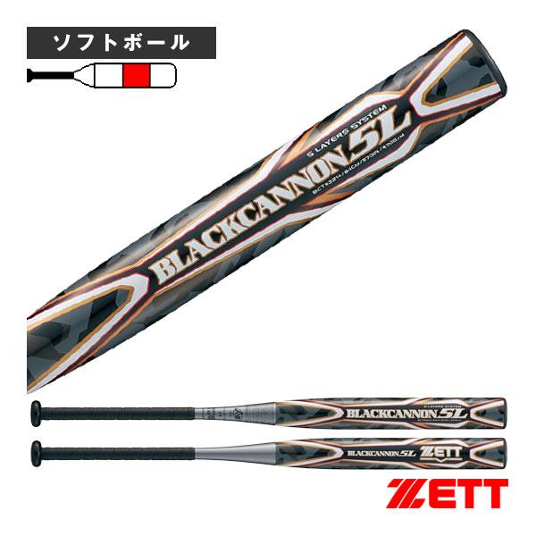 ゼット ソフトボールバット  ブラックキャノン 5L ゴムボール対応 ソフト3号FRP製バット BCT53213／BCT53214 ZETT ソフトボールバット ブラックキャノン 3号「ベースボールプラザ」「野球・ソフトボール専門店」「ba...