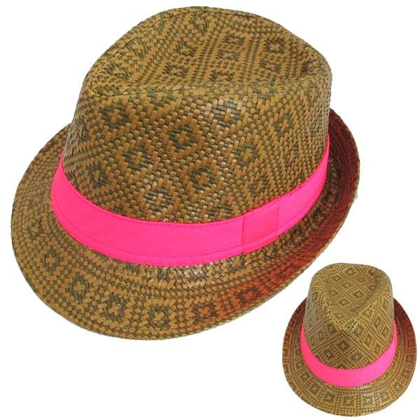 チェック柄 中折れ ストローハット 麦わら帽子 ポークパイハット リボン 中折れハット 紫外線防止 日よけ帽子 メンズ レディース 春 夏 Straw Hat 6524 Cap 6524 Ilandwig 通販 Yahoo ショッピング