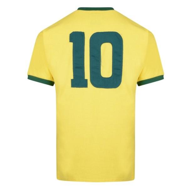 ブラジル代表 1970 ホーム 半袖 ユニフォーム 復刻モデル ペレ10 1970ワールドカップ 正規品 メール便可 Bra70hwcf10ss バルボラフットボール支店 通販 Yahoo ショッピング