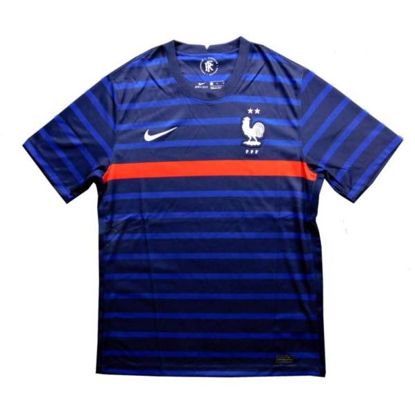 フランス代表08-09`ホーム用:半袖ユニフォーム adidas フランス代表 08/09 W杯優勝10周年記念 ユニフォーム