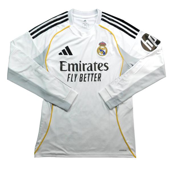 adidas（アディダス） レアルマドリード 25 ホーム 長袖 ユニフォーム